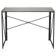 Стол на металлокаркасе BRABIX LOFT CD-002, 1000х500х750 мм, складной, цвет дуб антик, 641213. Фото товара с разных ракурсов.