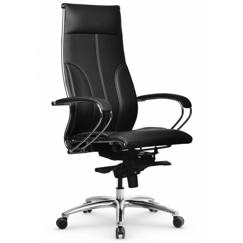 Кресло Samurai Lux (черная перфорированная кожа) главное фото