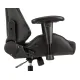 Кресло игровое Бюрократ VIKING 4 AERO BLACK EDITION черный искусст.кожа/ткань. Фото товара с разных ракурсов.