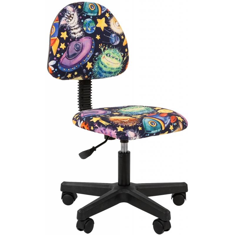 Кресло 104 Kids Черный пластик (ткань велюр НЛО) главное фото