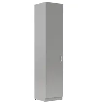 Шкаф колонка с глухой дверью SR-5U.1(L) Серый 386х375х1815